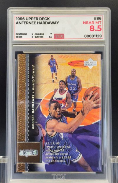 1996 UPPER DECK  #86  ANFERNEE HARDAWAY