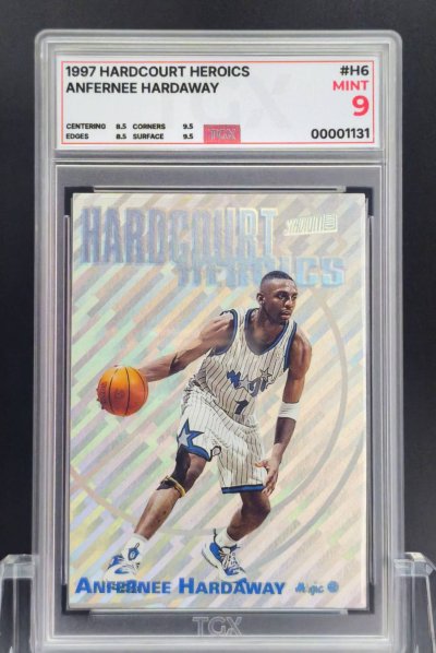 1997 HARDCOURT HEROICS  #H6  ANFERNEE HARDAWAY