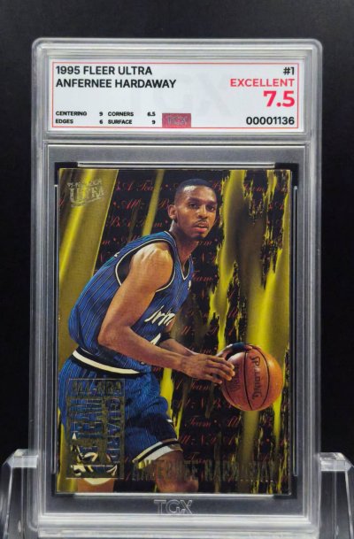 1995 FLEER ULTRA  #1  ANFERNEE HARDAWAY