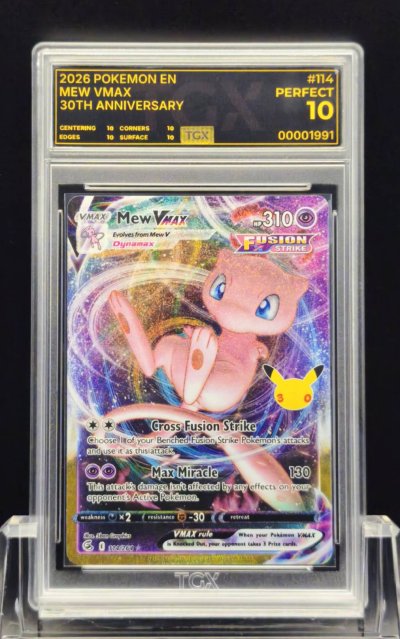 2026 POKEMON EN  #114  MEW VMAX