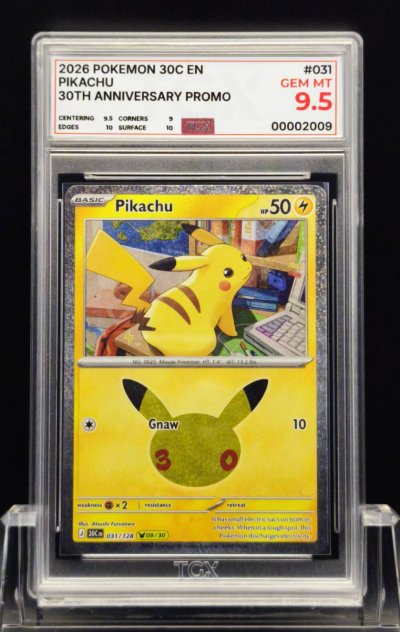 2026 POKEMON 30C EN  #031  PIKACHU