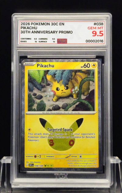 2026 POKEMON 30C EN  #038  PIKACHU