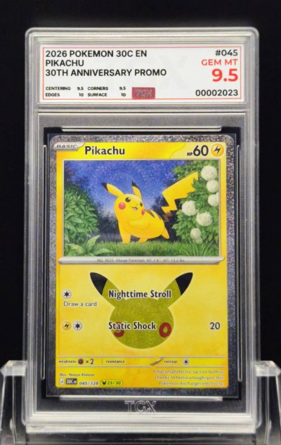 2026 POKEMON 30C EN  #045  PIKACHU