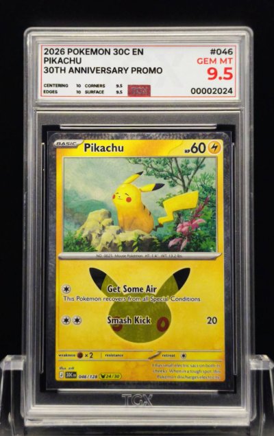 2026 POKEMON 30C EN  #046  PIKACHU