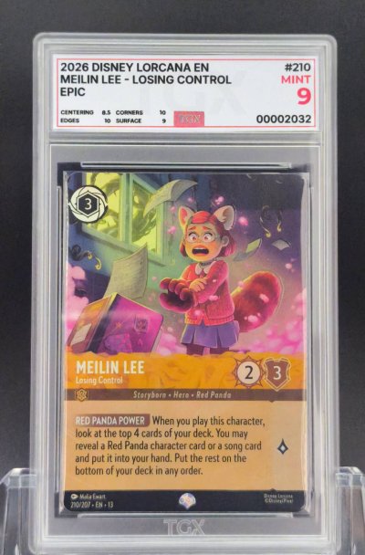 2026 DISNEY LORCANA EN  #210  MEILIN LEE - LOSING CONTROL