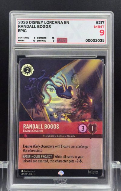 2026 DISNEY LORCANA EN  #217  RANDALL BOGGS