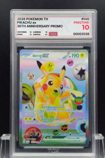 2026 POKEMON TH  #140  PIKACHU ex