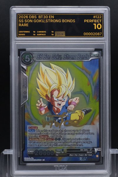 2026 DBS BT30 EN  #122  SS SON GOKU,STRONG BONDS