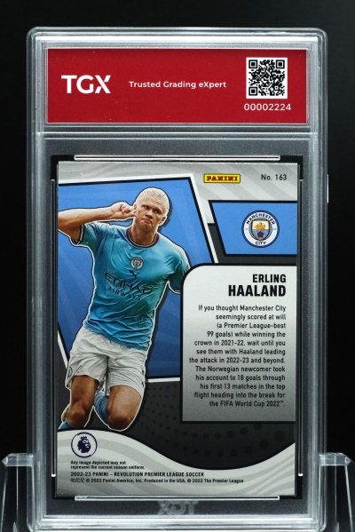 2022 PANINI REVOLUTION P/L  #163  ERLING HAALAND