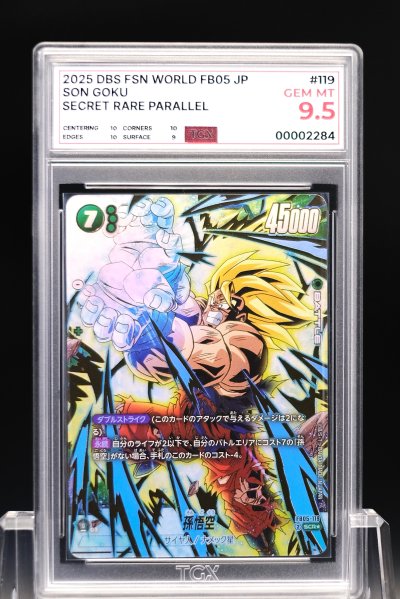2025 DBS FSN WORLD FB05 JP  #119  SON GOKU