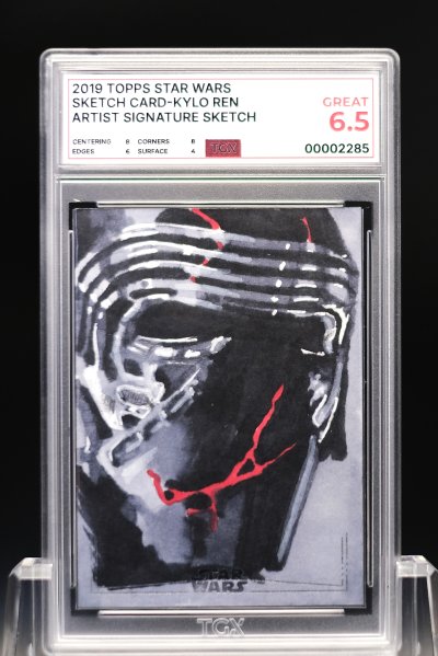2019 TOPPS STAR WARS SKETCH CARD-KYLO REN