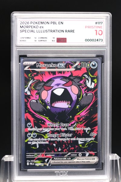2026 POKEMON PBL EN  #117  MORPEKO ex