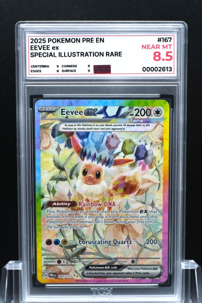 2025 POKEMON PRE EN  #167  EEVEE ex
