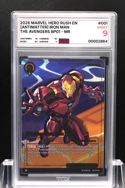 2026 MARVEL HERO RUSH EN  #001  [ANTIMATTER] IRON MAN