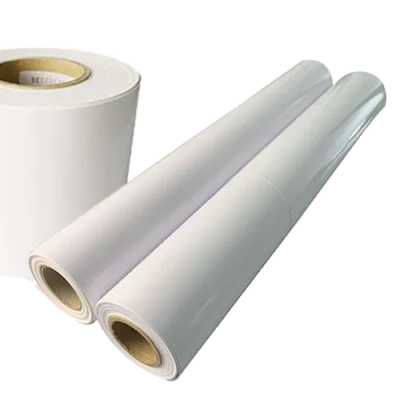 Pearlescent synthetic paper sand matte