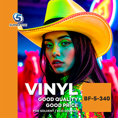 ไวนิลทึบแสง 340 แกรม หลังขาว Front-Lit