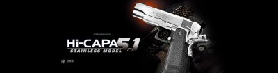 Tokyo Marui - Hicapa 5.1 Silver ( GBB )