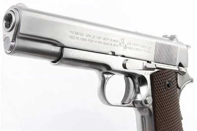 Cybergun - Colt 1911 Silver  ( GBB )
