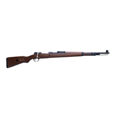 Double Bell Kar98K Gas Shell Ejecting Real Wood Rifle tampak samping kanan.