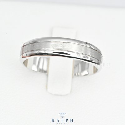 Men Whitegold 18K Ring