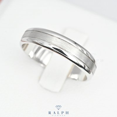 Men Whitegold 18K Ring