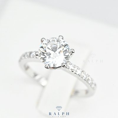 Solitaire Engagement Ring 1.00 Carat