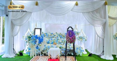 ดอกไม้งานศพชุดสวนสวรรค์