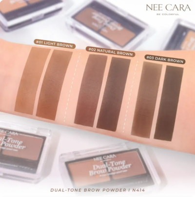 Nee Cara Dual-Tone Brow Powder