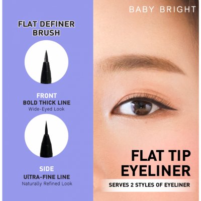 Baby Bright Flat Tip Eyeliner