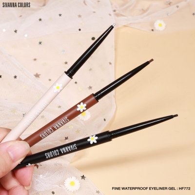 Sivanna Colors Fine Waterproof Eyeliner Gel