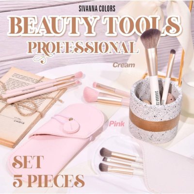 Sivanna Colors Beauty Tools Professional Set 5 Pieces