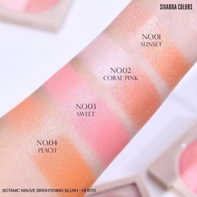 Sivanna Colors Botanic Mauve Brightening Blush