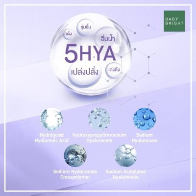 Baby Bright 5Hya & Peptide Firming Eye Roller Serum