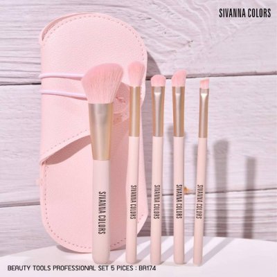 Sivanna Colors Beauty Tools Professional Set 5 Pieces