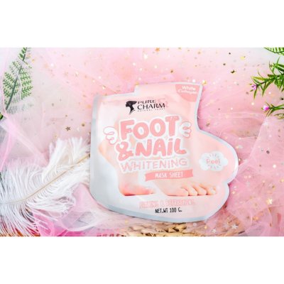 PURE & CHARM Foot & Nail Whitening Mask Sheet