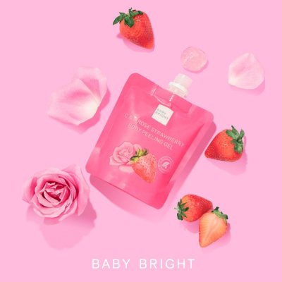 Baby Bright C & E Rose Strawberry Body Peeling Gel