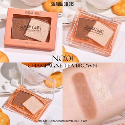Sivanna Colors Highlighter Contouring Palette