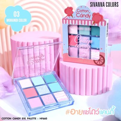 Sivanna Colors Cotton Candy Eye Palette