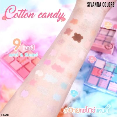 Sivanna Colors Cotton Candy Eye Palette