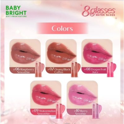 Baby Bright 8 Glasses Water Gloss