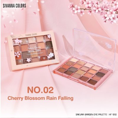 Sivanna Colors Sakura Garden Eye Palette