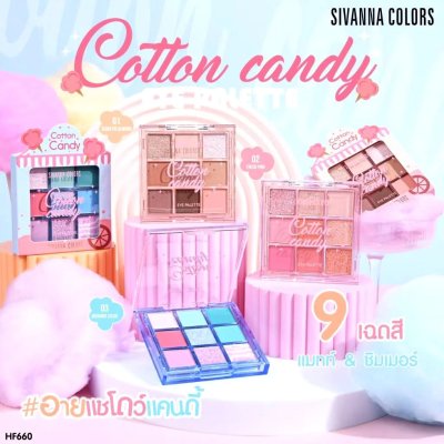 Sivanna Colors Cotton Candy Eye Palette