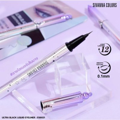Sivanna Colors Ultra Black Liquid Eyeliner