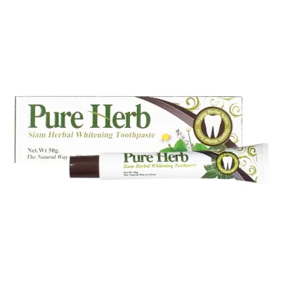 Pure Herb Siam Herbal Whitening Toothpaste Pure Herb Siam Herbal Whitening Toothpaste