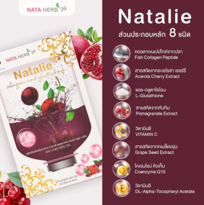 Natalie Collagen and Gluta Drink