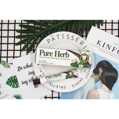 Pure Herb Siam Herbal Whitening Toothpaste Pure Herb Siam Herbal Whitening Toothpaste