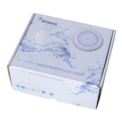 ไฟ E‐Lumen 50W/12V/AC  แสง WarmWhite เฉพาะโคม เกรด B (เก่าเก็บผิวหน้าเหลืองนิดหน่อย)