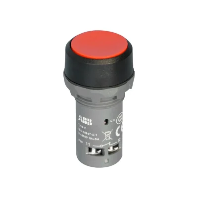 ABB-Pushbutton สีแดง