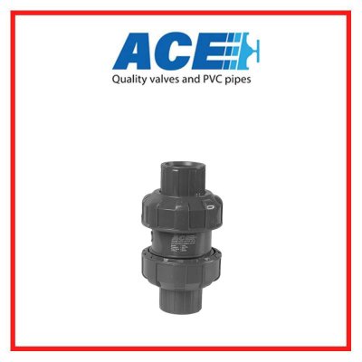 ACE  CHECK VALVE 1/2" D/UNION BALL CHECK VALVE