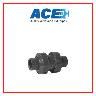ACE  CHECK VALVE 1/2" D/UNION BALL CHECK VALVE